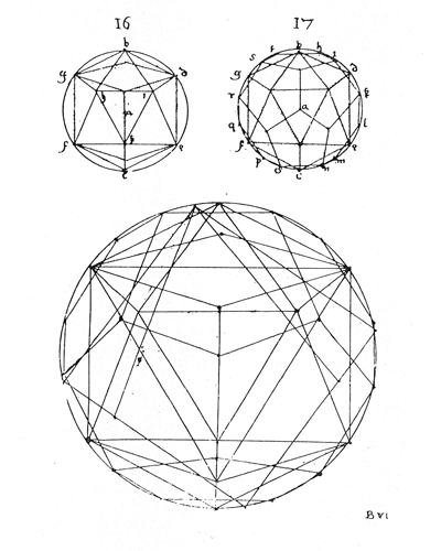 list zos GEOMETRII Augustina Hirschvogela, 1543